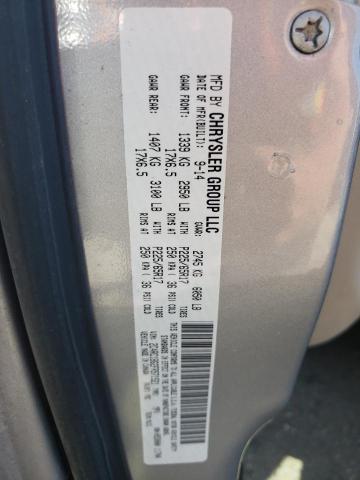 Photo 10 from auction – 2015 CHRYSLER TOWN & COU with VIN 2C4RC1BG2FR571521