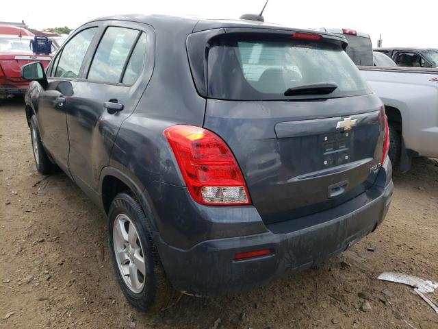 Photo 3 from auction – 2016 CHEVROLET TRAX LS with VIN 3GNCJNSB7GL261734