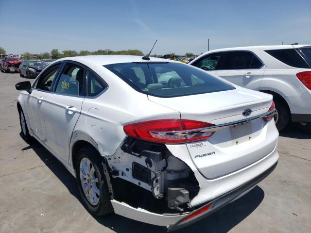 Photo 3 from auction – 2017 FORD FUSION S with VIN 3FA6P0G77HR196299
