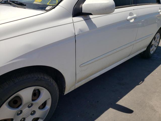 Photo 9 from auction – 2009 KIA SPECTRA EX with VIN KNAFE221695606400