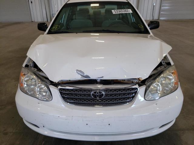 Photo 9 from auction – 2008 TOYOTA COROLLA CE with VIN 2T1BR32E48C905674