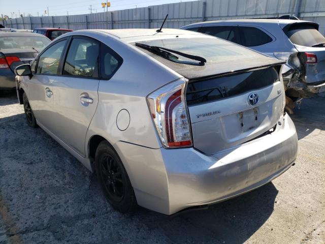Photo 3 from auction – 2013 TOYOTA PRIUS with VIN JTDKN3DU1D5665393