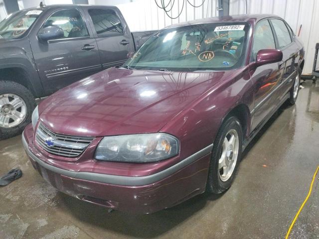 Photo 2 from auction – 2004 CHEVROLET IMPALA with VIN 2G1WF52E849421421