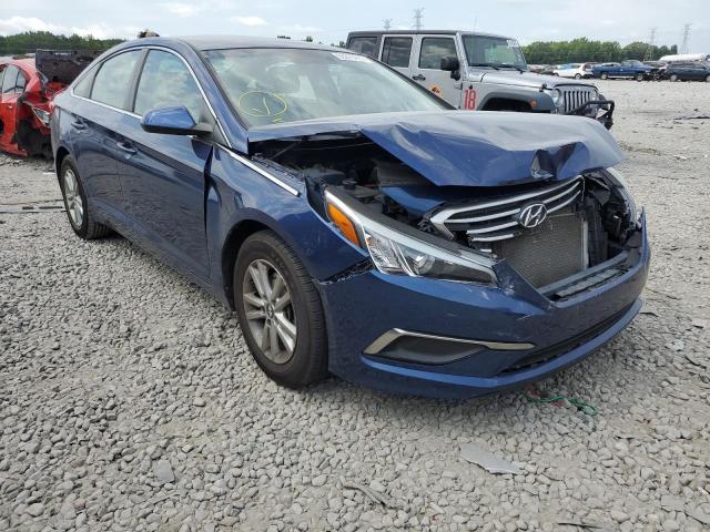 HYUNDAI SONATA SE 2017 with VIN 5NPE24AF7HH475265 - Photo from auction