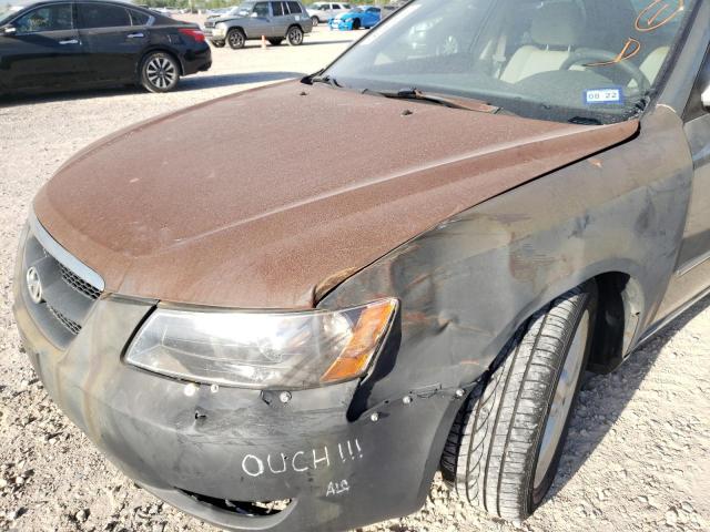 Photo 9 from auction – 2007 HYUNDAI SONATA SE with VIN 5NPEU46F07H192692