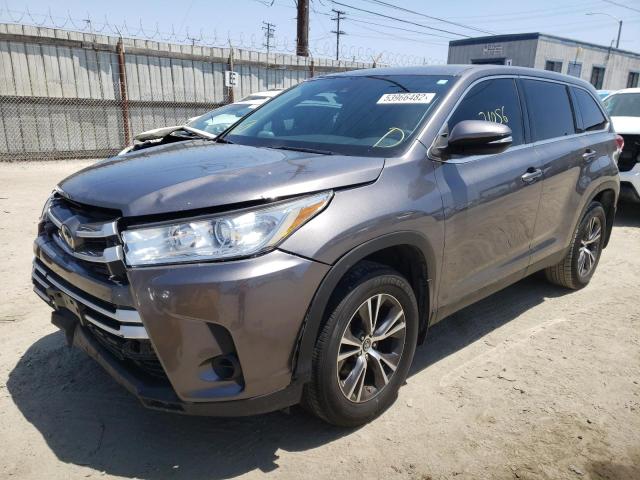 Photo 2 from auction – 2019 TOYOTA HIGHLANDER with VIN 5TDZARFH4KS050888