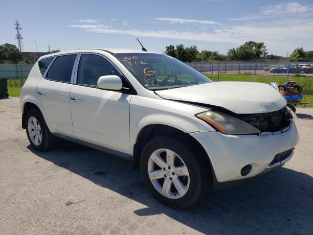 Photo 1 from auction – 2006 NISSAN MURANO SL with VIN JN8AZ08T16W404606