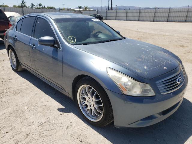 INFINITI G35 2007 with VIN JNKBV61E67M700260 - Photo from auction