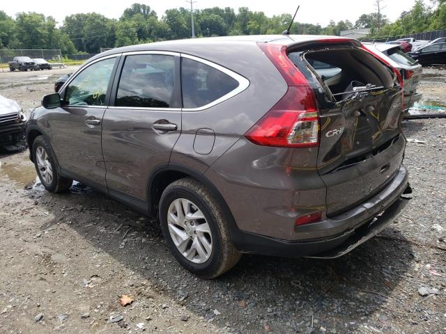 Photo 3 from auction – 2016 HONDA CR-V EX with VIN 2HKRM4H50GH671944