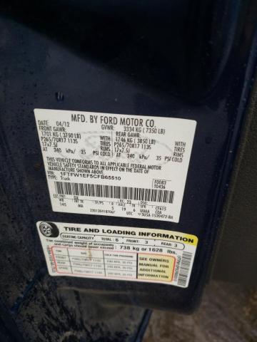 Photo 10 from auction – 2012 FORD F150 SUPER with VIN 1FTFW1EF5CFB65510