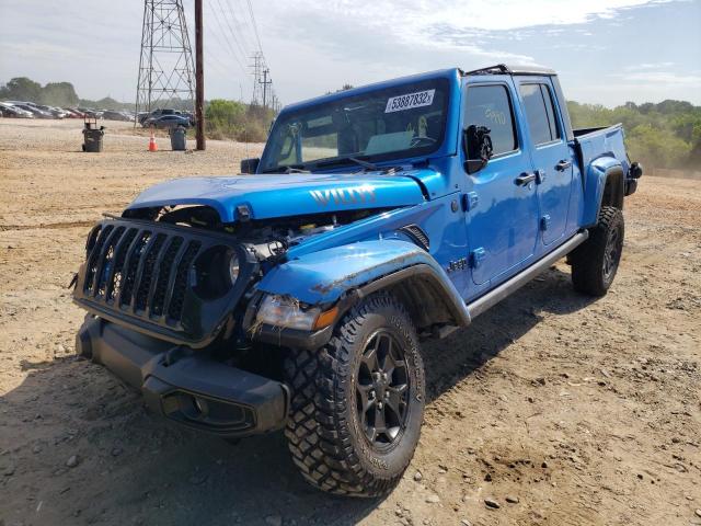 Photo 2 from auction – 2021 JEEP GLADIATOR with VIN 1C6HJTAG5ML593315