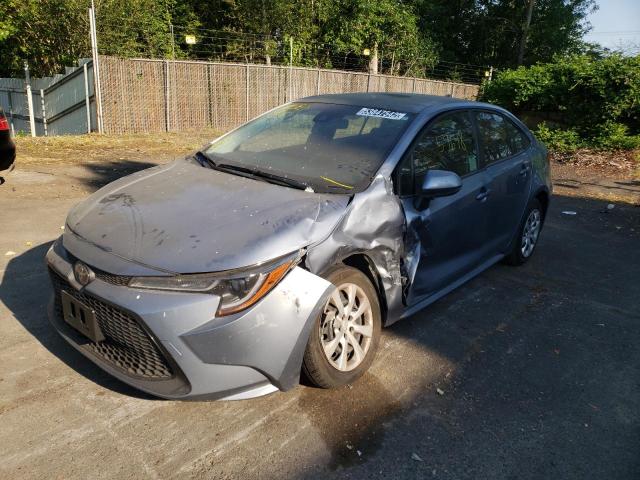 Photo 2 from auction – 2020 TOYOTA COROLLA LE with VIN JTDEPRAE7LJ084929