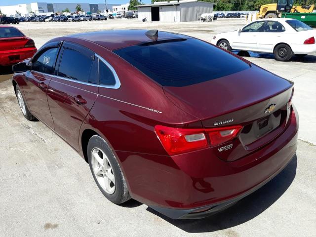 Photo 3 from auction – 2016 CHEVROLET MALIBU LS with VIN 1G1ZB5ST1GF190641