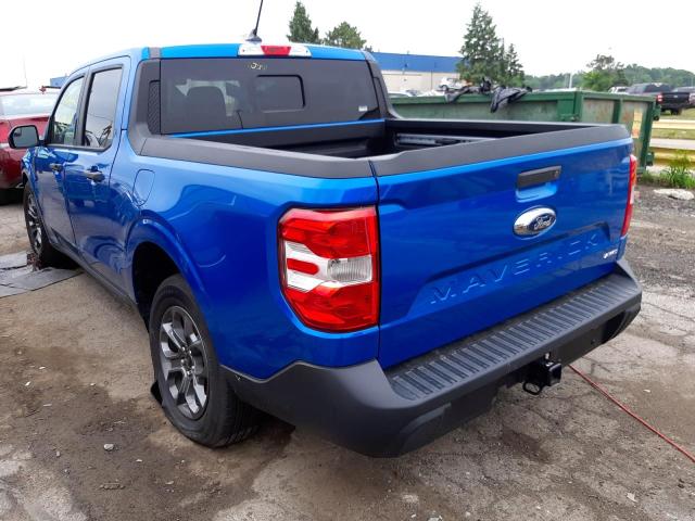 Photo 3 from auction – 2022 FORD MAVERICK X with VIN 3FTTW8F98NRA18110