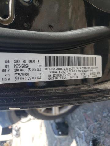 Photo 10 from auction – 2009 DODGE RAM 1500 with VIN 1D3HB13T39S710771
