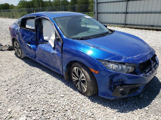 HONDA CIVIC EX 2017 with VIN 19XFC1F31HE010970 - Photo from auction