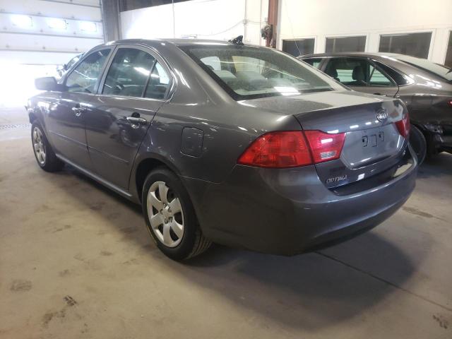 Photo 3 from auction – 2009 KIA OPTIMA LX with VIN KNAGE228295318116