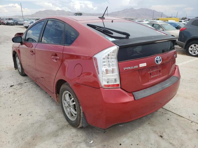 Photo 3 from auction – 2011 TOYOTA PRIUS with VIN JTDKN3DU4B1475592
