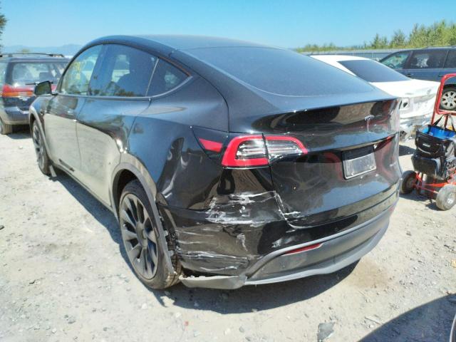 Photo 3 from auction – 2020 TESLA MODEL Y with VIN 5YJYGDEE6LF059635