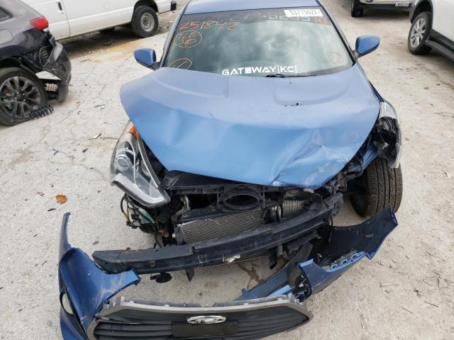 Photo 7 from auction – 2016 HYUNDAI VELOSTER T with VIN KMHTC6AE7GU251842