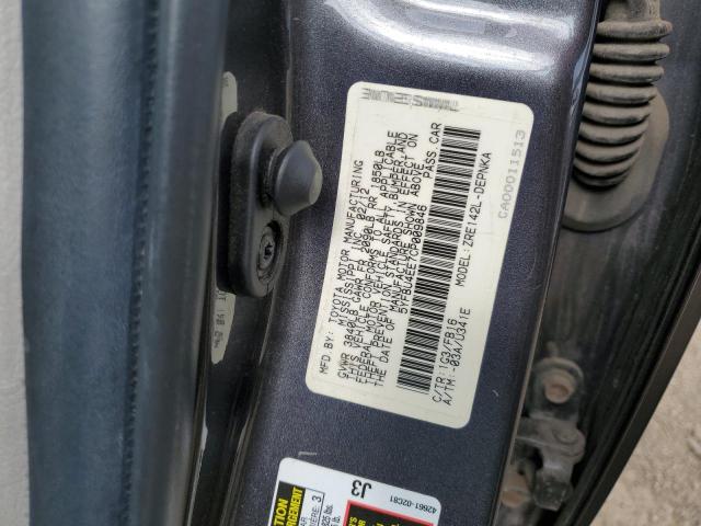 Photo 10 from auction – 2012 TOYOTA COROLLA BA with VIN 5YFBU4EE7CP009846