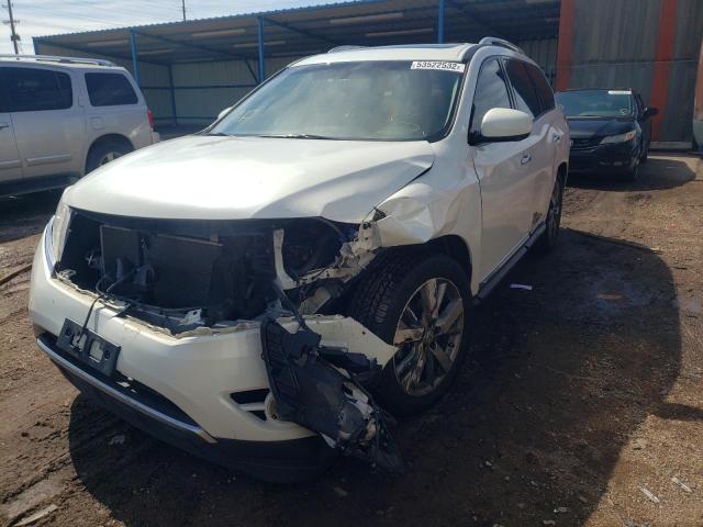Photo 2 from auction – 2015 NISSAN PATHFINDER with VIN 5N1AR2MM6FC670058