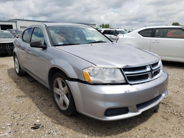 DODGE AVENGER SE 2013 with VIN 1C3CDZAB2DN712691 - Photo from auction