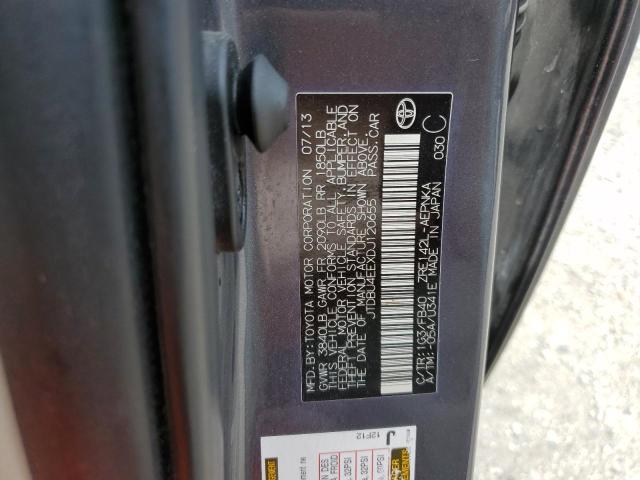 Photo 10 from auction – 2013 TOYOTA COROLLA BA with VIN JTDBU4EEXDJ120655