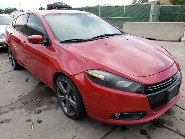 DODGE DART GT 2015 with VIN 1C3CDFEB9FD224677 - Photo from auction