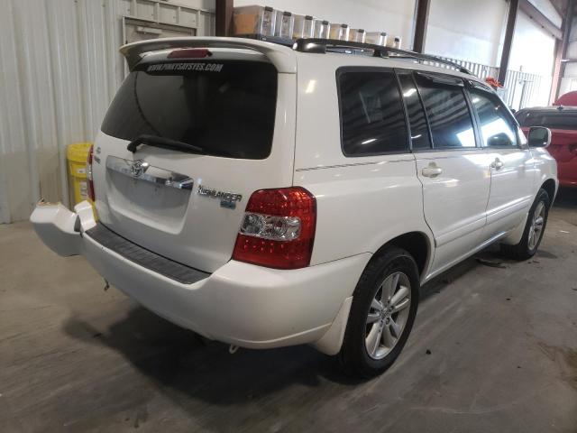 Photo 4 from auction – 2006 TOYOTA HIGHLANDER with VIN JTEDW21A160008227