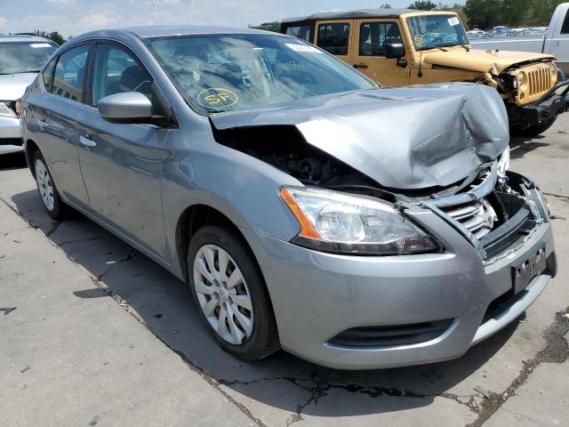 NISSAN SENTRA S 2013 with VIN 3N1AB7AP5DL695655 - Photo from auction