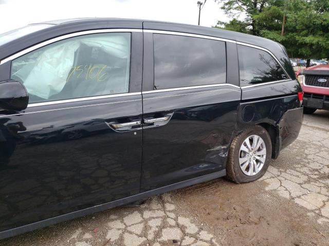 Photo 9 from auction – 2016 HONDA ODYSSEY EX with VIN 5FNRL5H62GB159392