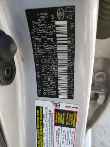 Photo 10 from auction – 2010 TOYOTA COROLLA with VIN 2T1BU4EE8AC503145
