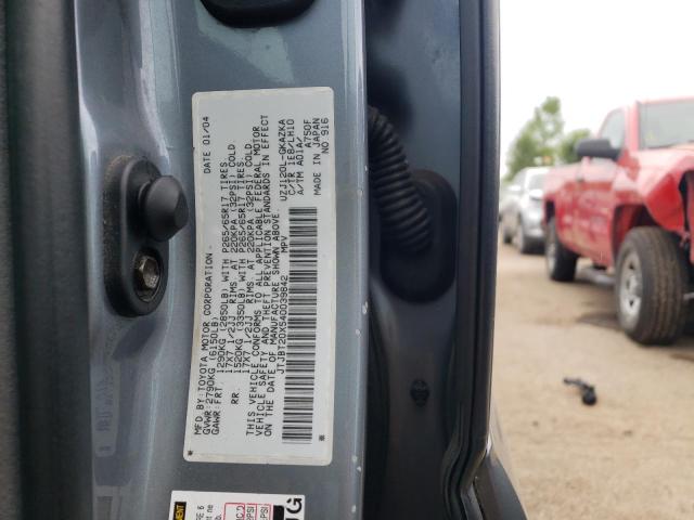 Photo 10 from auction – 2004 LEXUS GX 470 with VIN JTJBT20X540039842