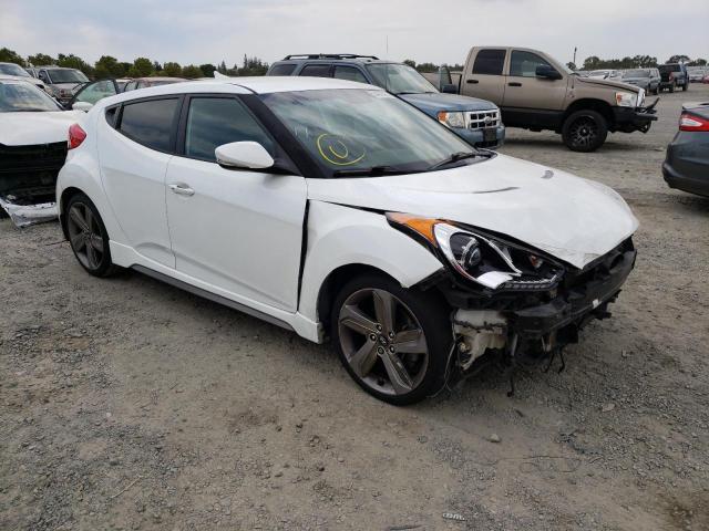HYUNDAI VELOSTER T 2013 with VIN KMHTC6AE2DU157038 - Photo from auction