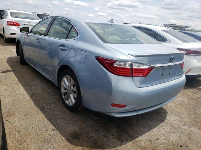 Photo 3 from auction – 2013 LEXUS ES 300H with VIN JTHBW1GG7D2007164