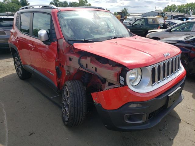 JEEP RENEGADE L 2016 with VIN ZACCJBDT3GPC59001 - Photo from auction