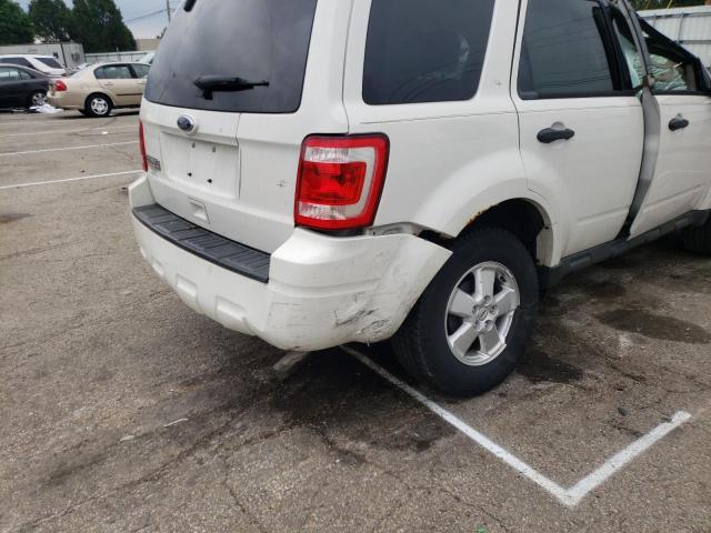 Photo 9 from auction – 2011 FORD ESCAPE XLT with VIN 1FMCU0D79BKA06195