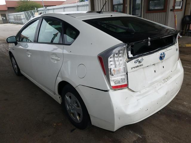Photo 3 from auction – 2010 TOYOTA PRIUS with VIN JTDKN3DU1A0093573