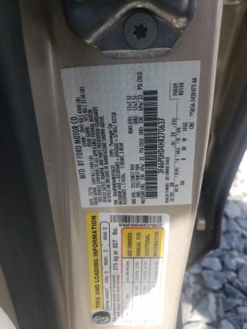 Photo 10 from auction – 2017 FORD FUSION SE with VIN 3FA6P0HD4HR270637