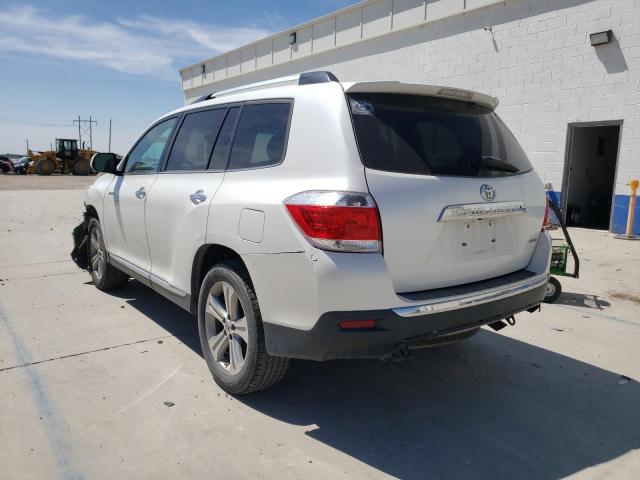 Photo 3 from auction – 2012 TOYOTA HIGHLANDER with VIN 5TDDK3EH6CS107597