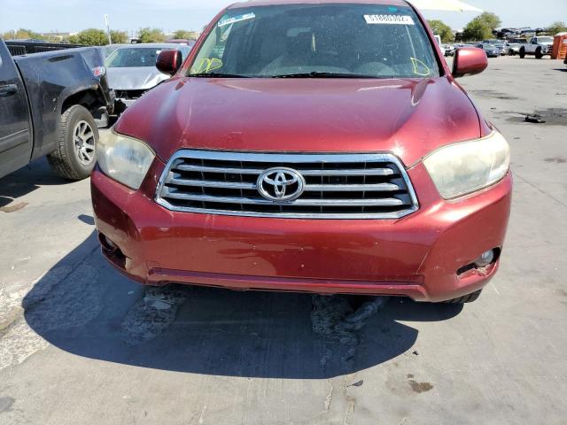Photo 9 from auction – 2008 TOYOTA HIGHLANDER with VIN JTEDS42A682064662