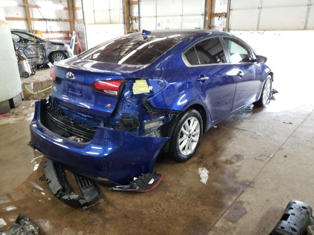 Photo 4 from auction – 2017 KIA FORTE LX with VIN 3KPFL4A78HE020018