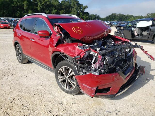 NISSAN ROGUE S 2017 with VIN JN8AT2MT1HW394343 - Photo from auction