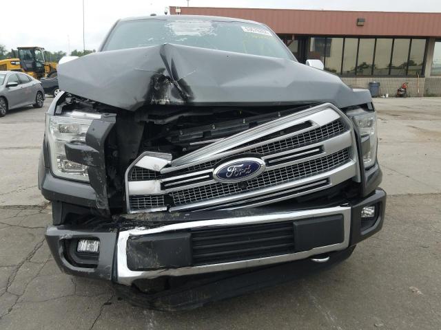 Photo 9 from auction – 2015 FORD F150 4WD with VIN 1FTEW1EF2FFB89490