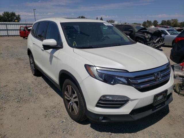 HONDA PILOT EXLN 2016 with VIN 5FNYF5H76GB040143 - Photo from auction