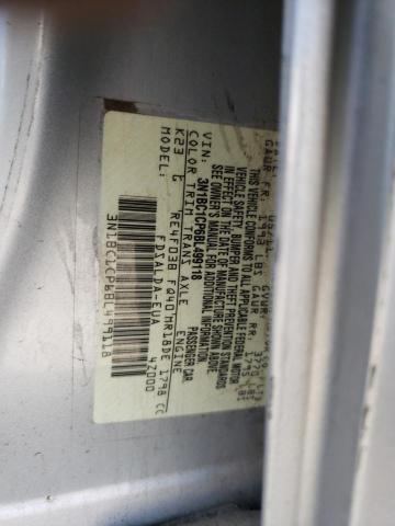 Photo 10 from auction – 2011 NISSAN VERSA S with VIN 3N1BC1CP6BL499118