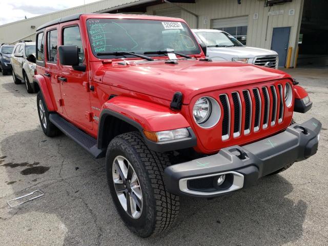 JEEP WRANGLER U 2019 with VIN 1C4HJXEN2KW687656 - Photo from auction