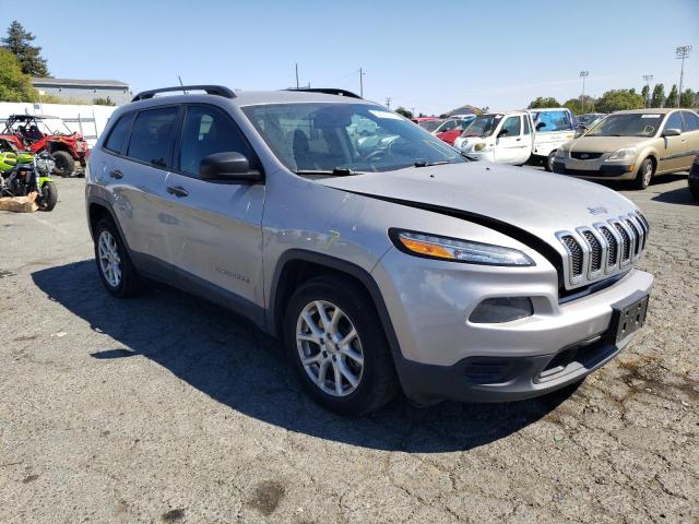 JEEP CHEROKEE S 2016 with VIN 1C4PJLAB4GW351630 - Photo from auction