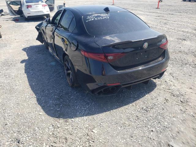 Photo 3 from auction – 2017 ALFA ROMEO GIULIA QUA with VIN ZARFAEAV8H7535293